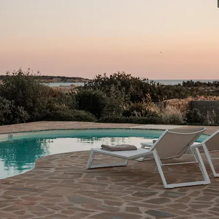 Thija, Private View Retreat, Glyfada Naxos 阿里克海滩