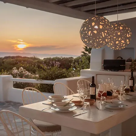 度假居 Thija, Private View Retreat, Glyfada Naxos 阿里克海滩
