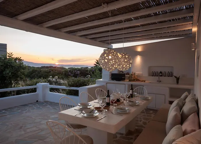 Thija, Private View Retreat, Glyfada Naxos